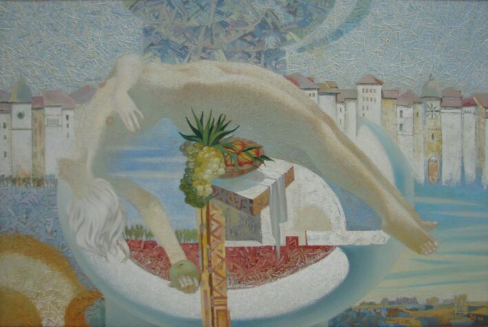 În spațiu, up, 85x120, 2006